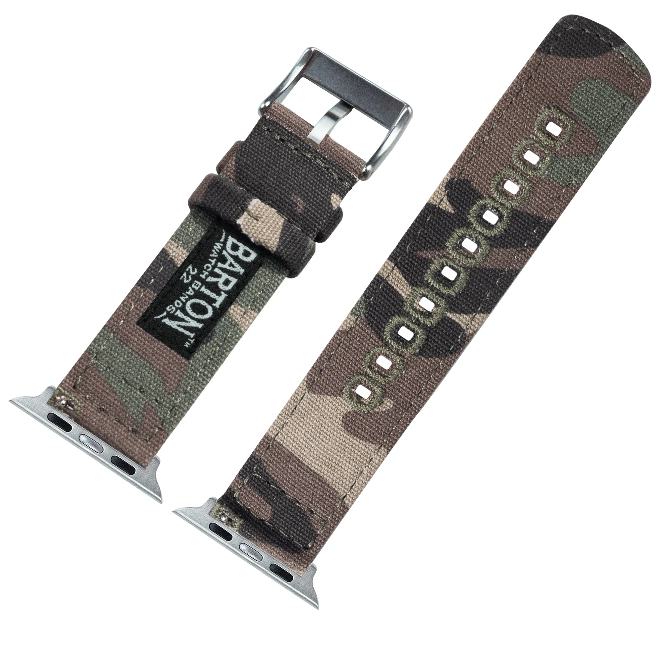 Apple Watch Camouflage Canvas Watch Band (SALE)