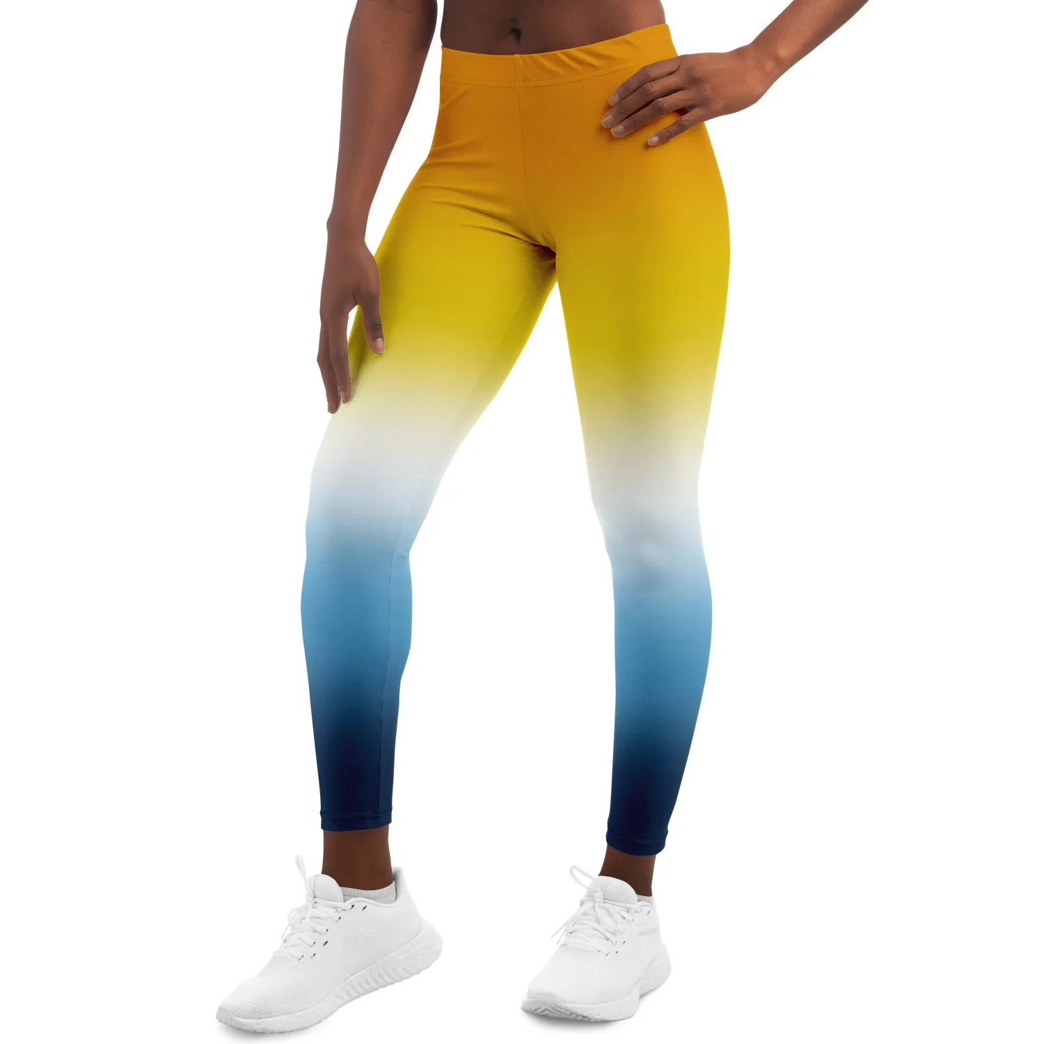 Aroace Pride Ombre Leggings