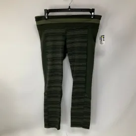 Athletic Leggings By Lululemon In Green, Size: 4