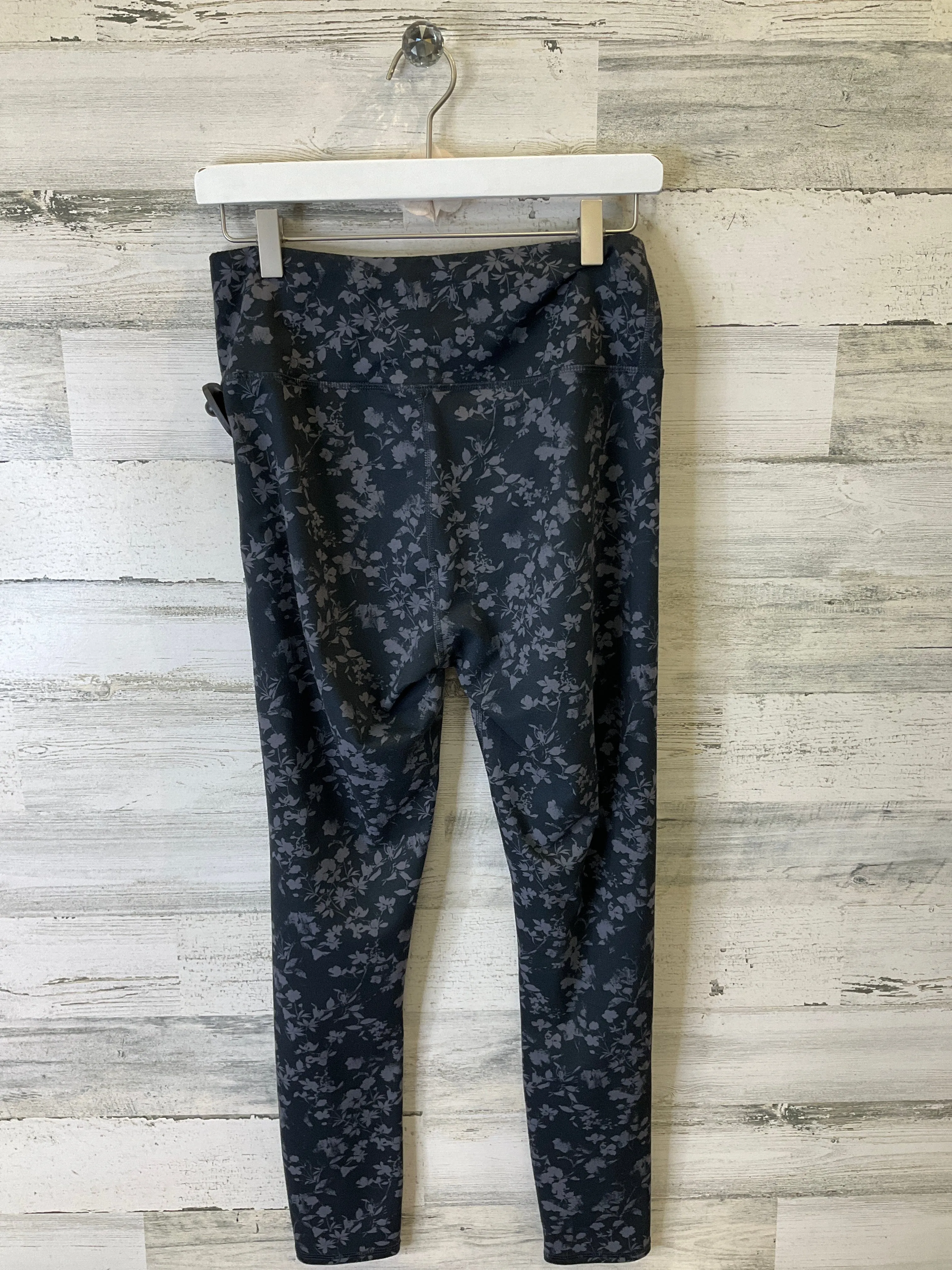 Athletic Leggings By Maurices In Black & Grey, Size: M