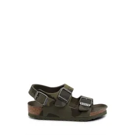 BIRKENSTOCK SANDALO MILANO 1014590 CAMOUFLAGE VERDE