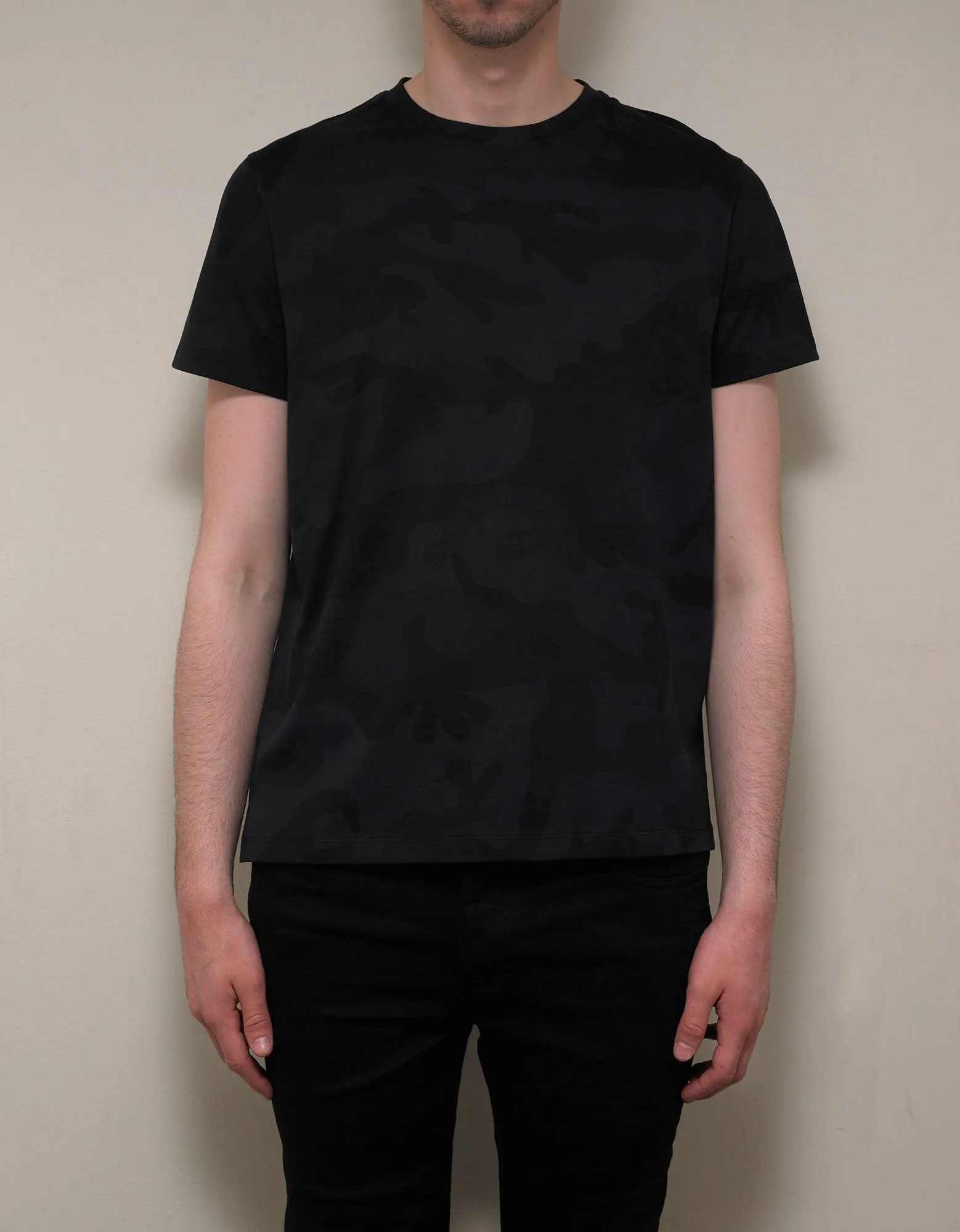 Black Camouflage T-Shirt -