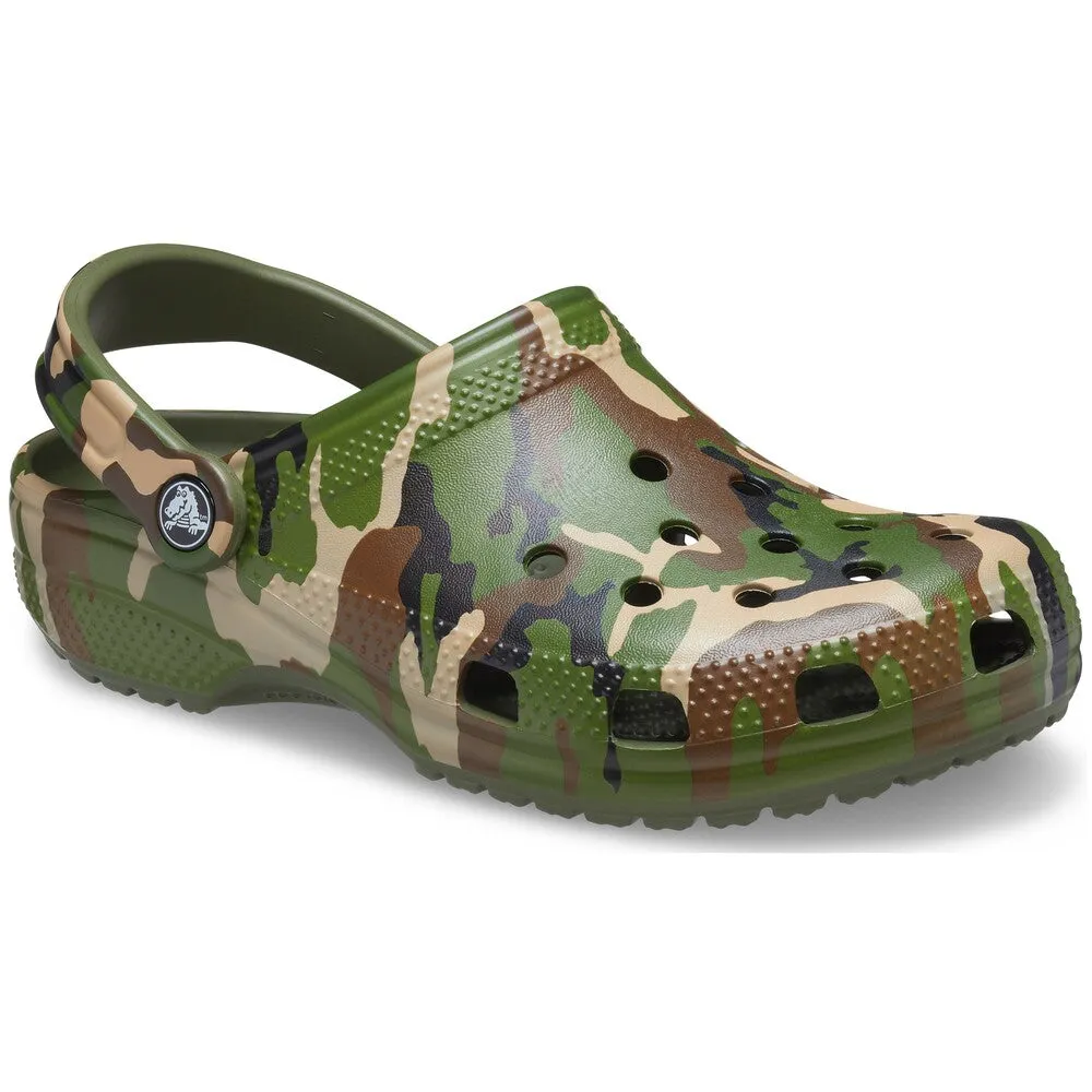 Classic Printed Camo Clog