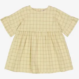 Dress Siw - buttermilk check