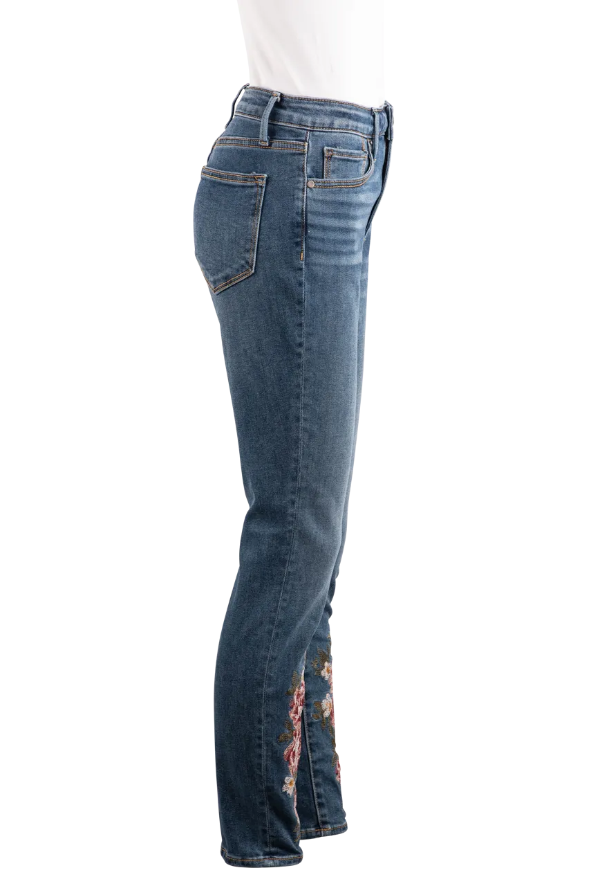 Driftwood Jackie High Rise Skinny Jeans - Lily