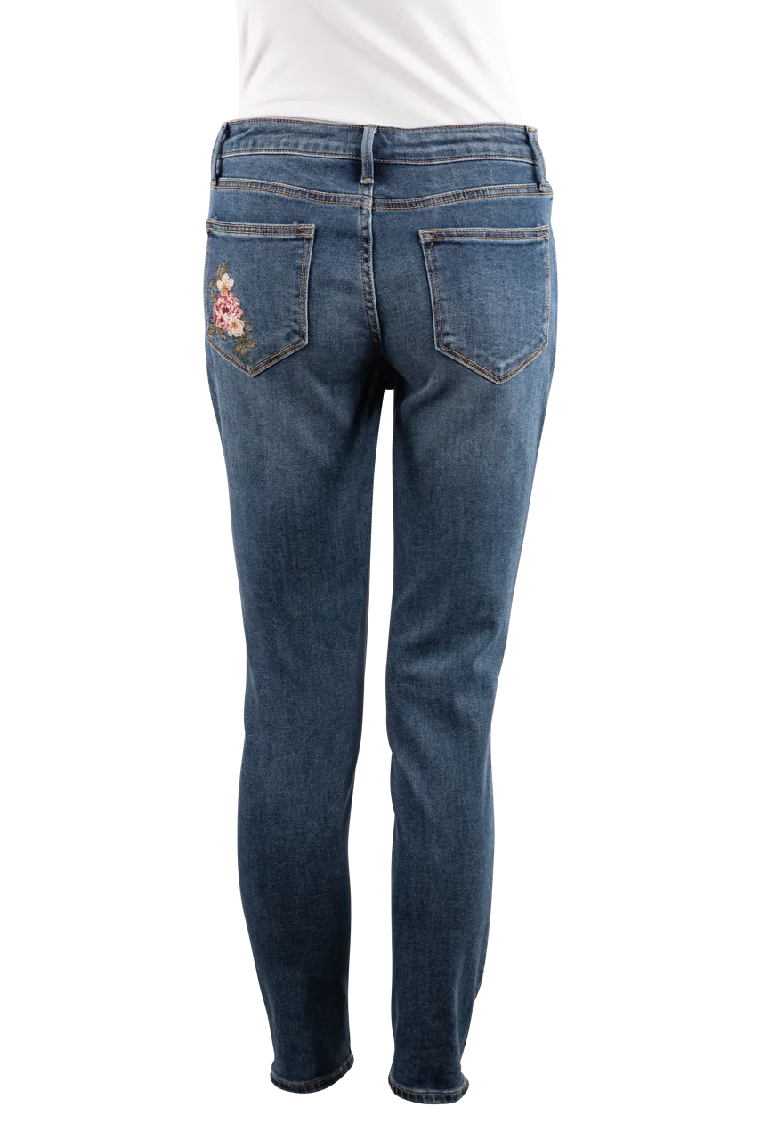 Driftwood Jackie High Rise Skinny Jeans - Lily