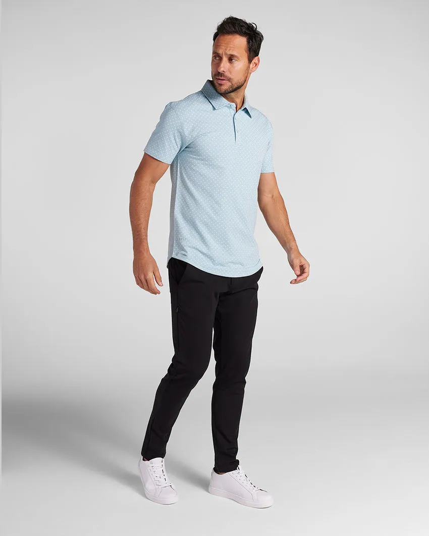 Drop-Cut: LUX Dotted Polo <!-- Size XXL -->