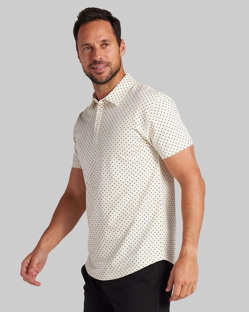 Drop-Cut: LUX Dotted Polo <!-- Size XXL -->