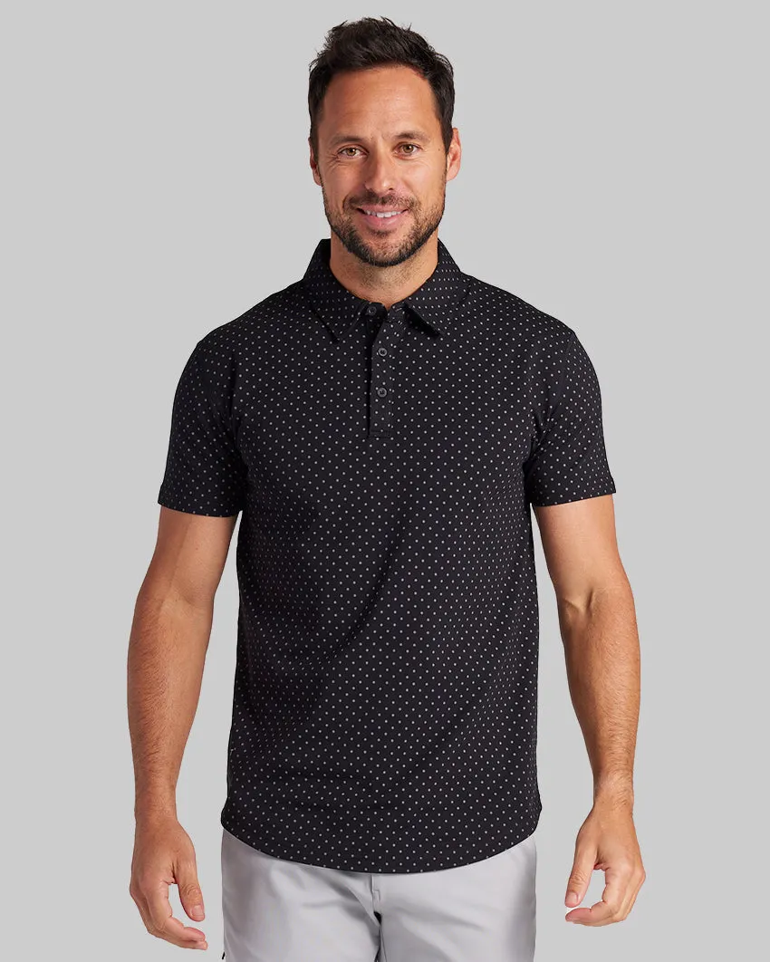 Drop-Cut: LUX Dotted Polo <!-- Size XXL -->