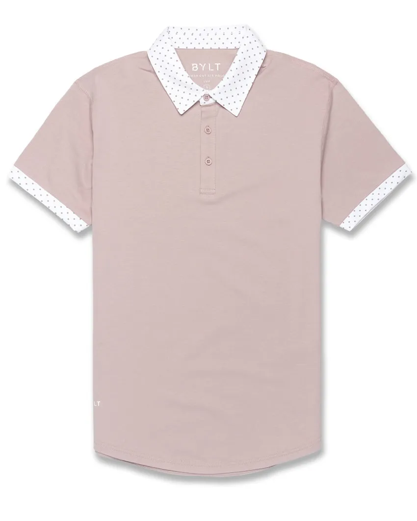 Drop-Cut: LUX Dotted Polo <!-- Size XXL -->