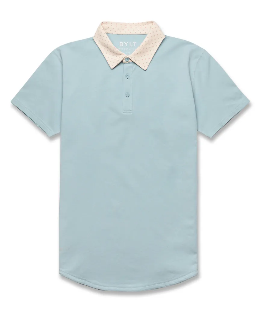 Drop-Cut: LUX Dotted Polo <!-- Size XXL -->