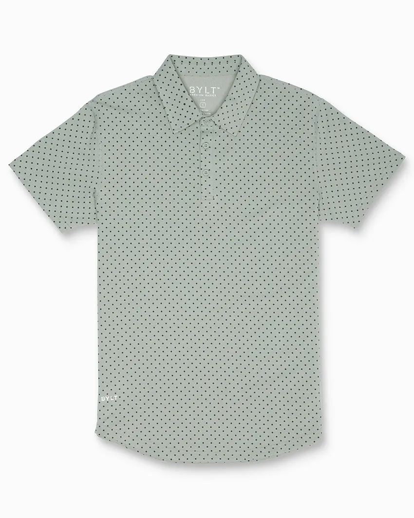 Drop-Cut: LUX Dotted Polo <!-- Size XXL -->