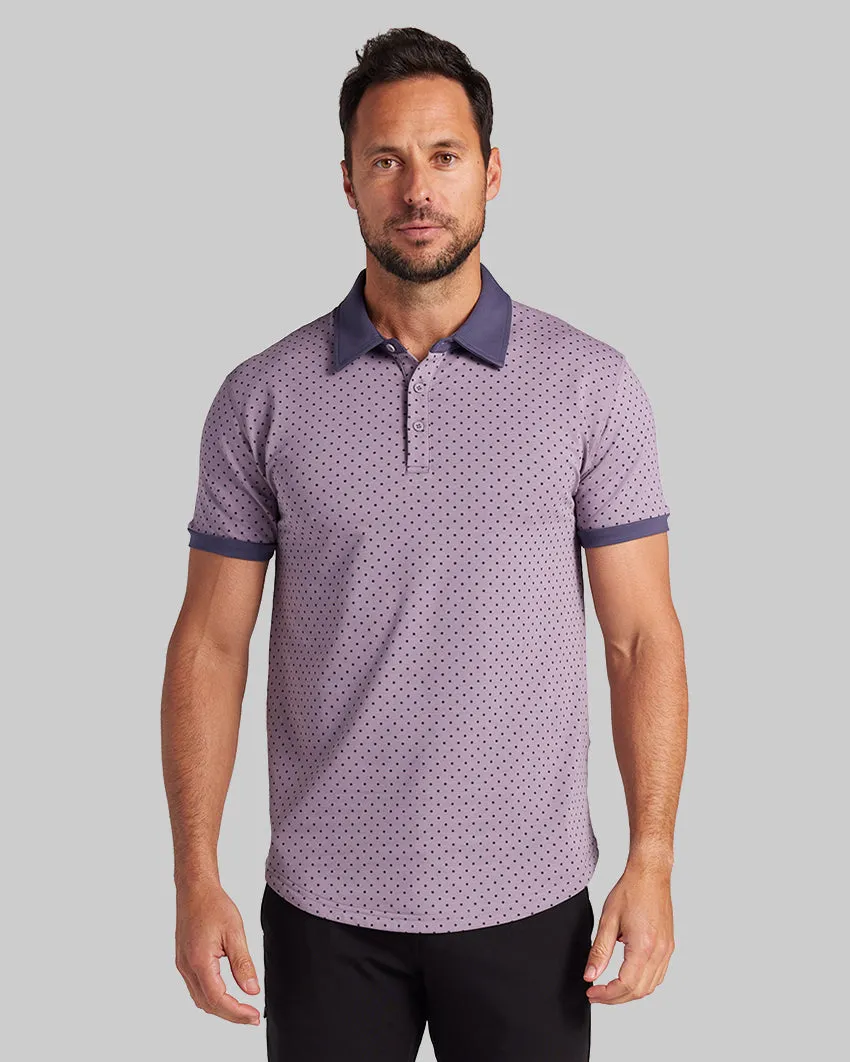 Drop-Cut: LUX Dotted Polo <!-- Size XXL -->