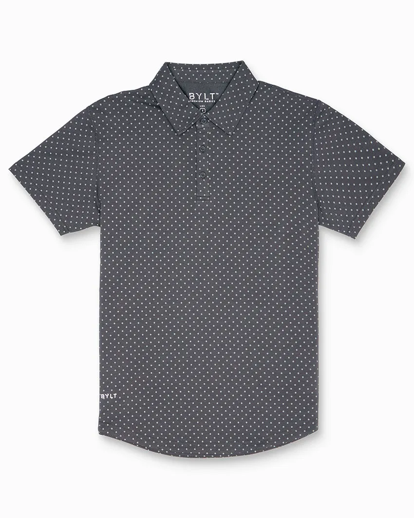 Drop-Cut: LUX Dotted Polo <!-- Size XXL -->