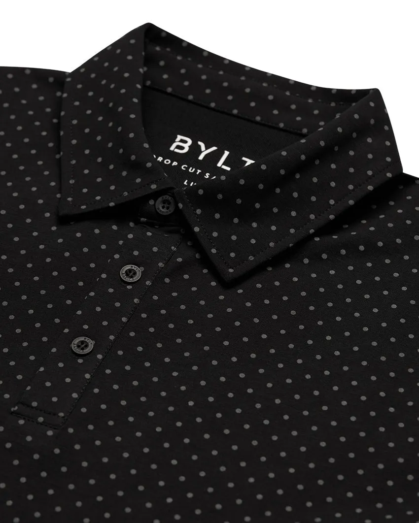 Drop-Cut: LUX Dotted Polo <!-- Size XXL -->