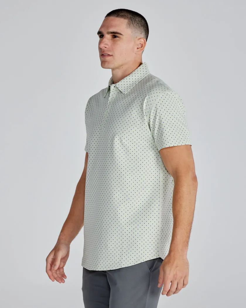 Drop-Cut: LUX Dotted Polo <!-- Size XXL -->