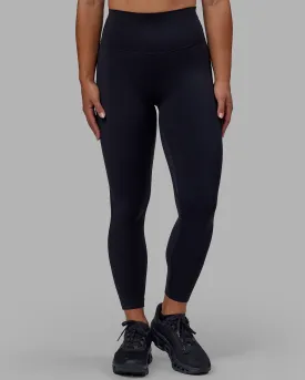 Elixir 7/8 Length Leggings - Black No Logo