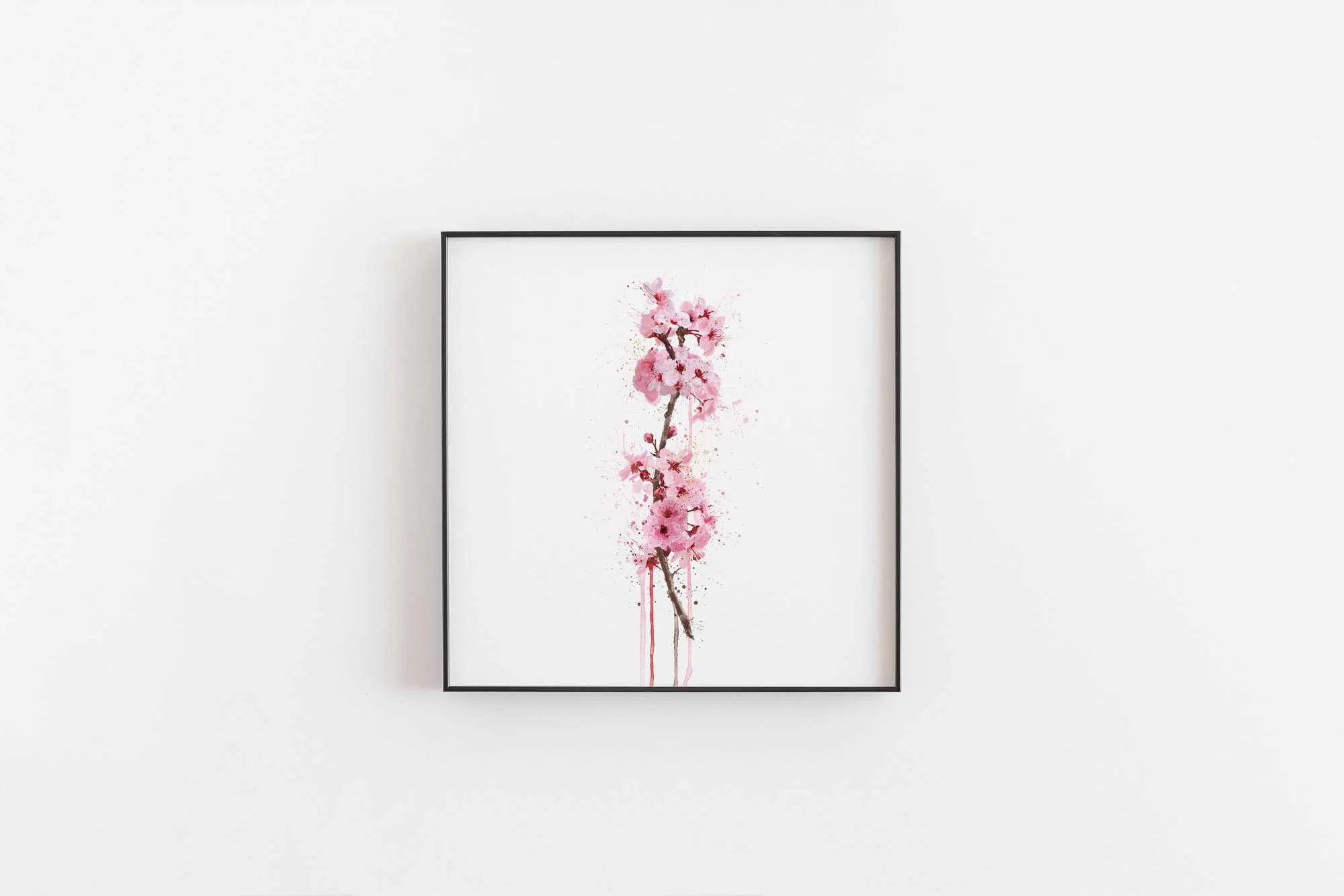 Flower Wall Art Print 'Cherry Blossom'