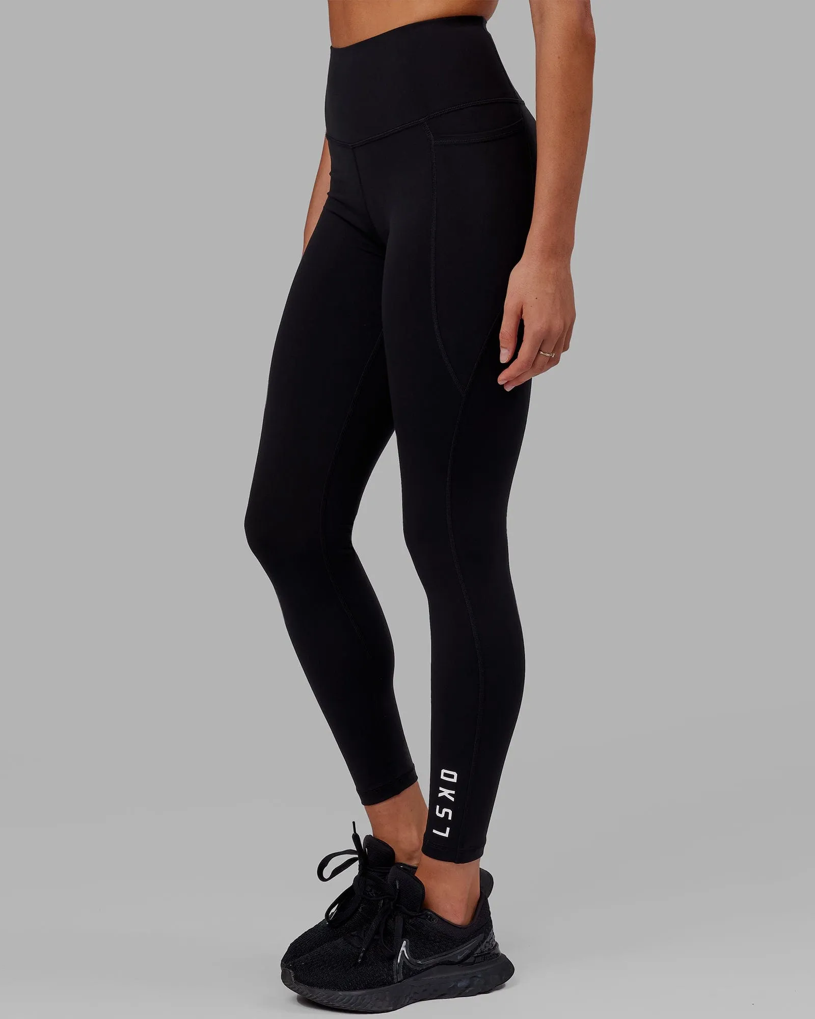 Flux Full Length Leggings - Black