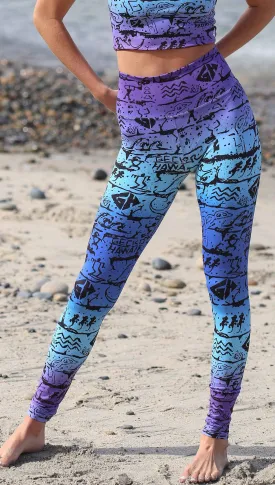 Gecko Hawaii SURF - Athleisure Leggings