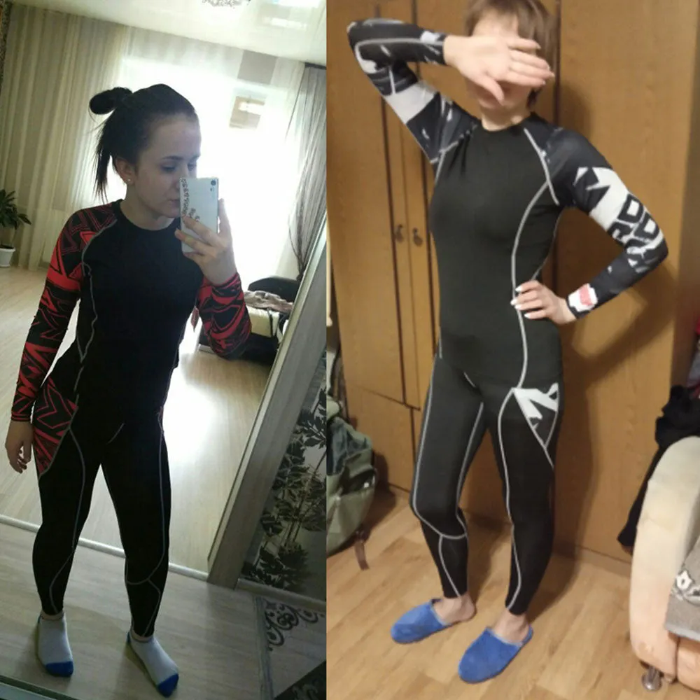 Ghost 2 Long Sleeve No Gi BJJ Compression Rash Guard & Leggings/Spats for Jiu Jitsu, MMA, Grappling & Wrestling Kit