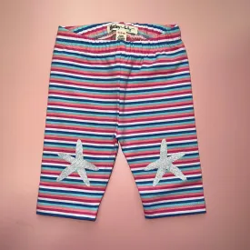 Hatley Baby Girl Summer Stripes Capri Leggings