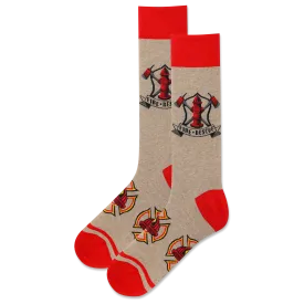 HOTSOX Men's Firefighter Crew Sock