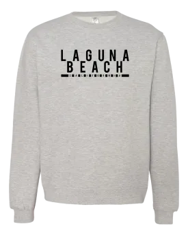 Laguna Block Crewneck Sweatshirt - Heather Grey