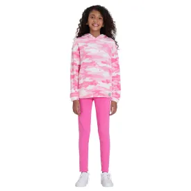 Lucky Brand Girl's Youth 2-Piece Plush Velour Hoodie & Leggings Set