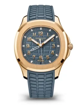 Patek Philippe Aquanaut 18K Rose Gold Opaline-blue Dial 38.8 mm 5269R-001