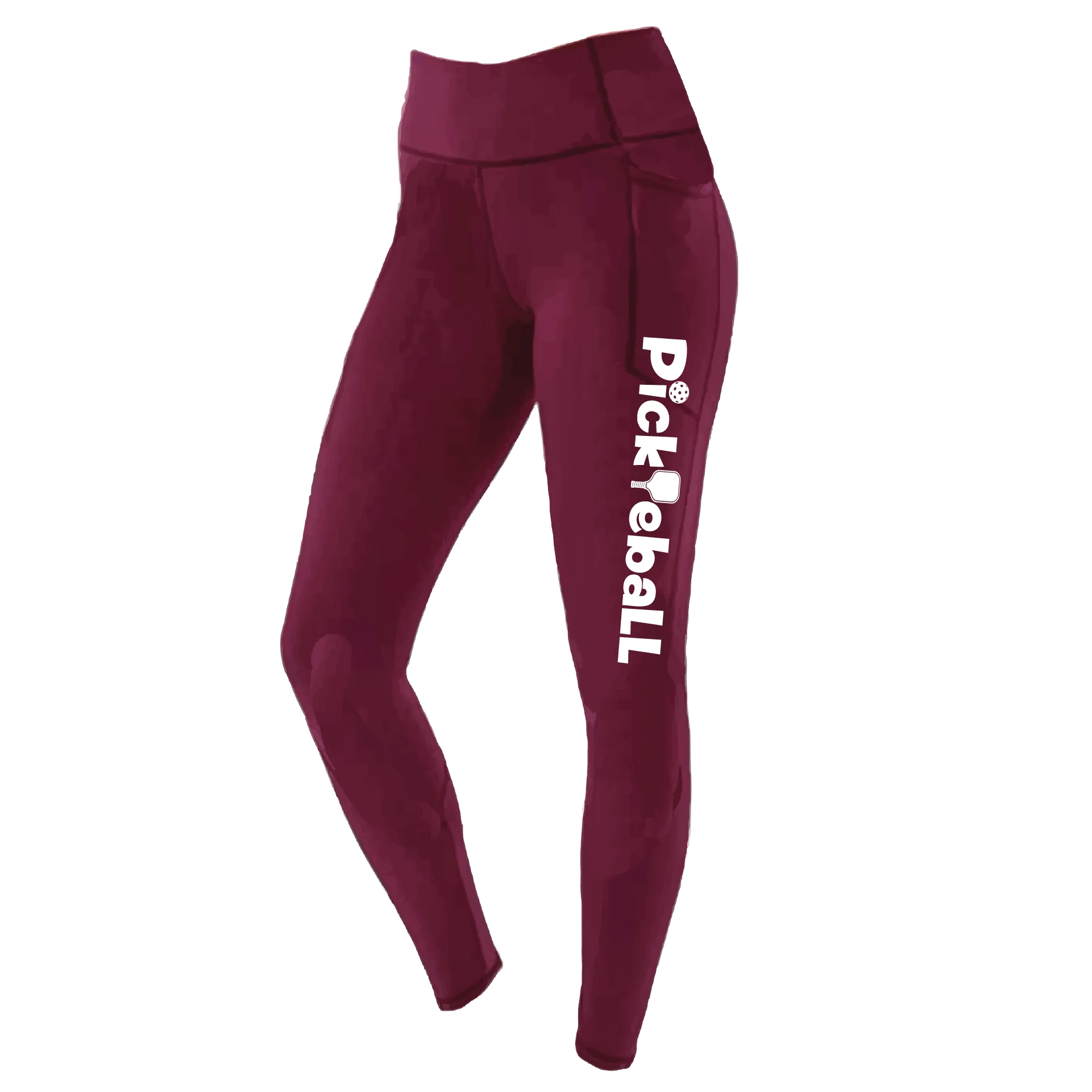 Pickleball Horizontal | Women's Athletic Pickleball Leggings