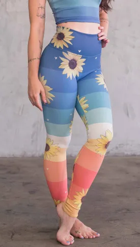 Sunflowers - Athleisure Leggings