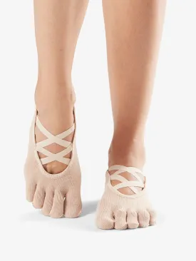 Toesox Grip Full Toe Elle - Ballet Nude